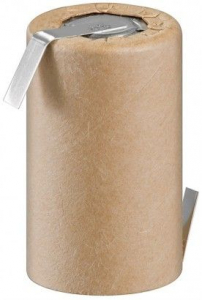 BATTERIA 4/5SC 2000mAh 1,2V Ni-Mh CON LAMELLE RIVESTIMENTO IN PLASTICA