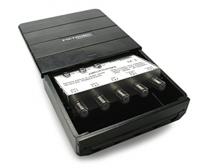 AMPLIFICATORE DA PALO 3 IN 2 OUT UHF 32 DB VHF 20 DB