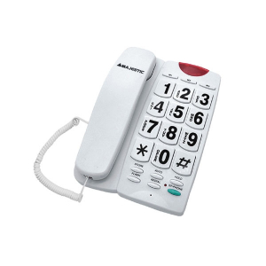 MAJESTIC TELEFONO A FILO BIANCO - PHF-BILLY-202