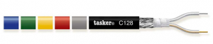 TASKER CAVO MICROFONICO BILANCIATO 2X0,35 NERO