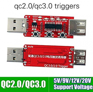 Automatic USB Tester Voltage Ammeter Quick Charger PowerBank Voltage Trigger - QC2.0/3.0