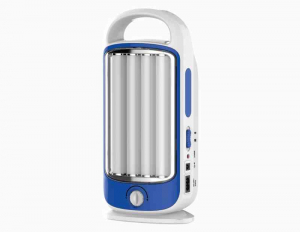 Lanterna LED ricaricabile con variatore di intensità luminosa e funzione di emergenza