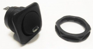 Interruttore Luminoso LED 19mm 220V, sciolto - 71752