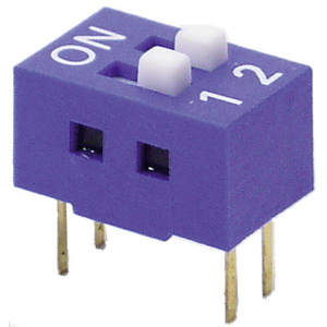 DIP SWITCH 12 POLI PASSO 2,54MM TCS