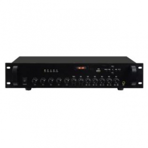 GLEMM AMPLIFICATORE PA 5 ZONE 180W 70-100V 4/8/16OHM BLUETOOTH USB MP3