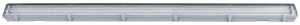 PLAFONIERA VUOTA PER TUBI A LED 150x115CM IP65 (2x58W)