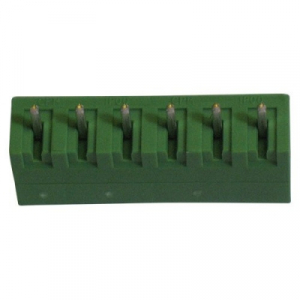 CONNETTORE MASCHIO VERTICALE PER CIRCUITO STAMPATO 6POLI OMEGA40