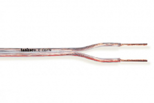TASKER Piattina trasparente RAME OFC divisibile 2x6,00mm
