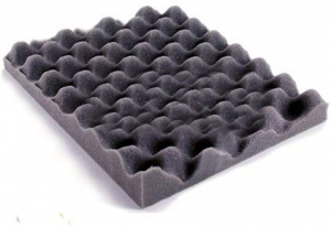 CIARE Fonoassorbente bugnato In poliuretano espanso 100X50X H 1 +2CM