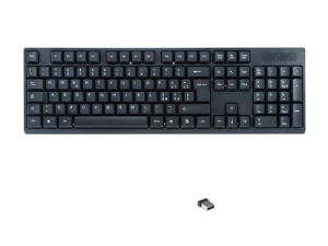 TASTIERA WIRELESS QWERTY ITALIANA NERA ELLIETECH