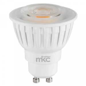 LAMPADINA LED  7.5W 594 LUMEN LUCE BIANCA NATURALE 4000K 100° MKC LIGHT GU10