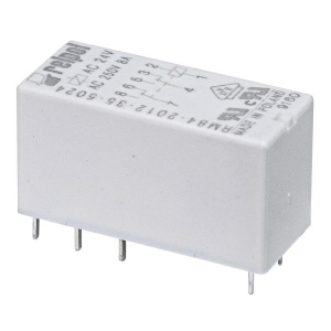 Relè - 2 SCAMBI 8A - pin 5mm - 24VAC (DPDT)  IP67 H15,7mm