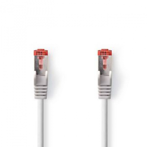 Cavo RJ45 Cat 6 S/FTP maschio | 0,5mt | Bianco