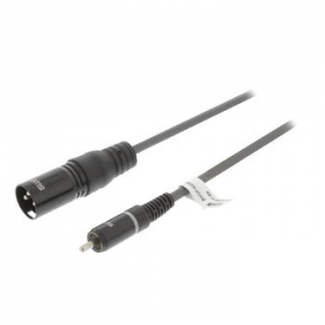 CAVO AUDIO XLR MASCHIO RCA MASCHIO 5mt SWEEX