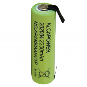 ALCAPOWER BATTERIA AA NI-MH 1,2V 2200mAh CON LAMELLE