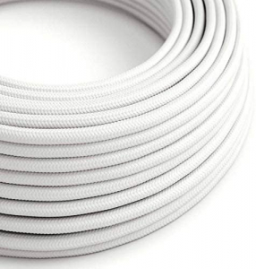 Cavo Tessile Flessibile Bianco 2x0,75mm AL METRO