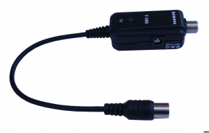 Adattatore per alimentazione amplificatore antenna TV
