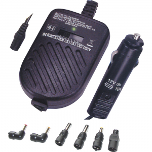 Adattatore Veicolare Universale Regolabile Ideale per FotoCamere e GPS 1.5-3-4.5-5-6-9-12V DC 3A Inp 12-16V