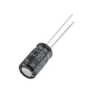 CONDENSATORE ELETTROLITICO RADIALE 105° 2,2UF 250V