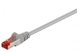 CAVO CAT6 LAN Ethernet patch - rete S/FTP (PiMF), grigio 5MT