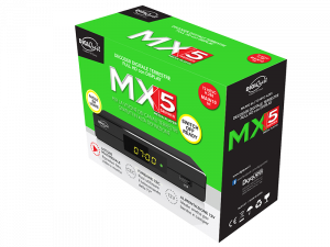 DIGIQUEST MX5 DECODER DIGITALE TERRESTRE T2 e codec HEVC (h.265). Chipset 10 bit FULL HD SWITCH OFF