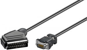 Cavo adattatore DA SCART a VGA 2MT