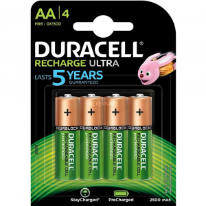 BATTERIA RICARICABILE 2 MINISTILO AAA 750 mAh DURACELL