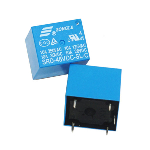 RELE' DI POTENZA SONGLE 48VDC 10A 5pin SPDT