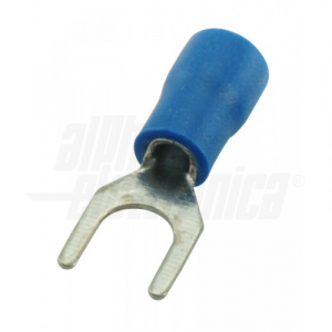 Terminale a forcella forchetta preisolato - 5,3mm - Adatto per cavo 1,5-2,5mm²