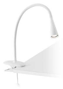 LAMPADA DA TAVOLO LED A PINZA 3,2W 4000K LUCE NATURALE BIANCO