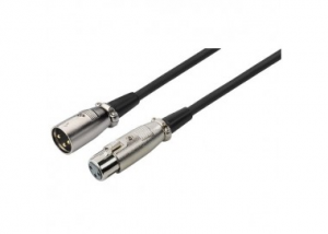 CAVO AUDIO XLR MASCHIO XLR FEMMINA 20mt BASSO RUMORE OFC