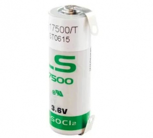 BATTERIA PILA LITIO TIPO A 3,6V 3,6A LS17500 LAMELLE SAFT