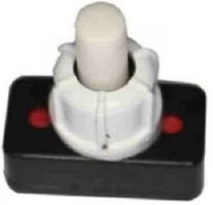 INTERRUTTORE A PULSANTE DA INCASSO EDM PER LAMPADE DA TAVOLO 1A 250V