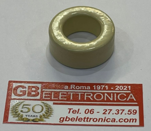 FERRITE DIAMETRO ESTERNO 25mm INTERNO 15mm SPESSORE 5mm ALTEZZA 10mm
