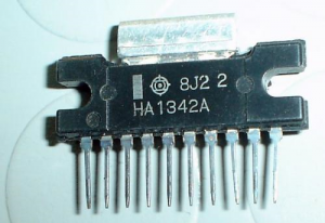 HA1342A INTEGRATO Power audio amplifier ic HITACHI