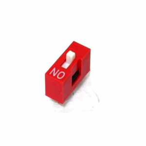 Dip switch ON/OFF a 1 polo,passo 2,54mm