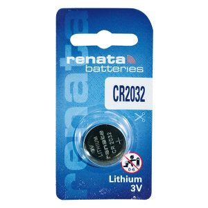 BATTERIA BOTTONE LITIO CR2032 R1 3V 225mAh RENATA