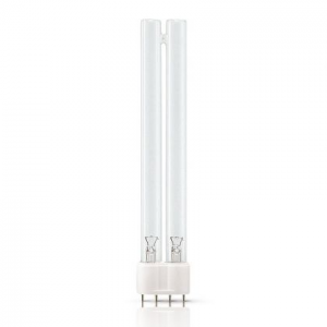 DOPPIO TUBO NEON 36W  ATTACCO 2G11 220/240VAC 6500K 410X38X18mm