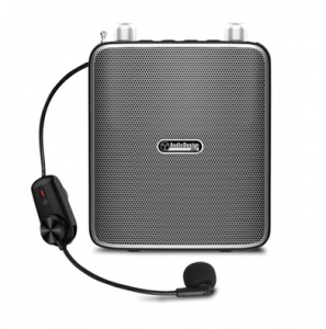 AUDIODESIGN AMPLIFICATORE PER VOCE CON MICROFONO WIRLESS ARCHETTO E FILO ALTA POTENZA