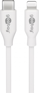 Cavo di ricarica e sincronizzazione da Lightning a USB-C™ MFi BIANCO 1MT