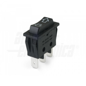 PULSANTE DEVIATORE A BILANCIERE (ON)/OFF/(ON) 15A 250VAC