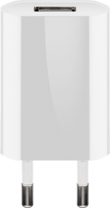 GOOBAY CARICATORE DA MURO 5V 1A BIANCO O NERO