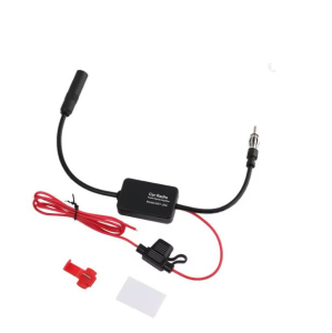 AMPLIFICATORE PER ANTENNA AUTO FM/AM 75 OHM 22db 12V