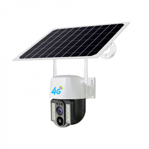 TELECAMERA 4K 2MPX PTZ 4G CON PANNELLO SOLARE E APP ILIAD 128GB