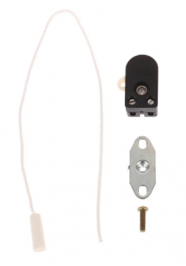 INTERRUTTORE A TIRANTE CORDA CON FLANGIA IN METALLO 250VAC 3A