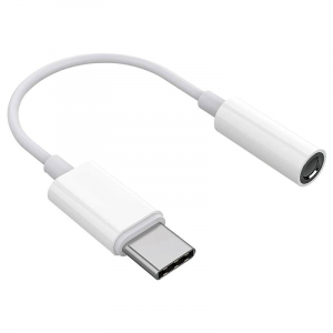 ADATTATORE DA USB TYPE-C 3.1 A JACK 3,5 FEMMINA BIANCO