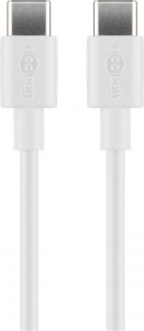 CAVO CARICA E SINCRONIZZAZIONE USB TYPE-C USB TYPE-C 3A 2MT BIANCO