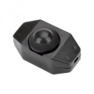 INTERRUTTORE DIMMER POTENZIOMETRO 76x34mm 220V MAX 200W  NERO
