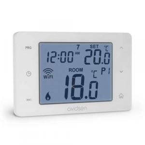 CRONOTERMOSTATO FILARE WIFI CON APP GOOGLE ASSISTANT 220VAC AVIDSEN