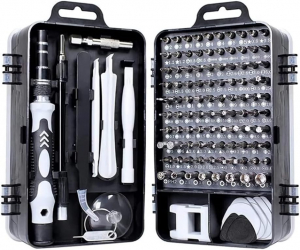 SET CACCIAVITI E LEVE 115 PEZZI TORX TAGLIO CROCE TRIANGOLO